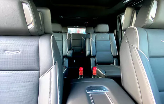 Cadillac Escalade vehicle interior